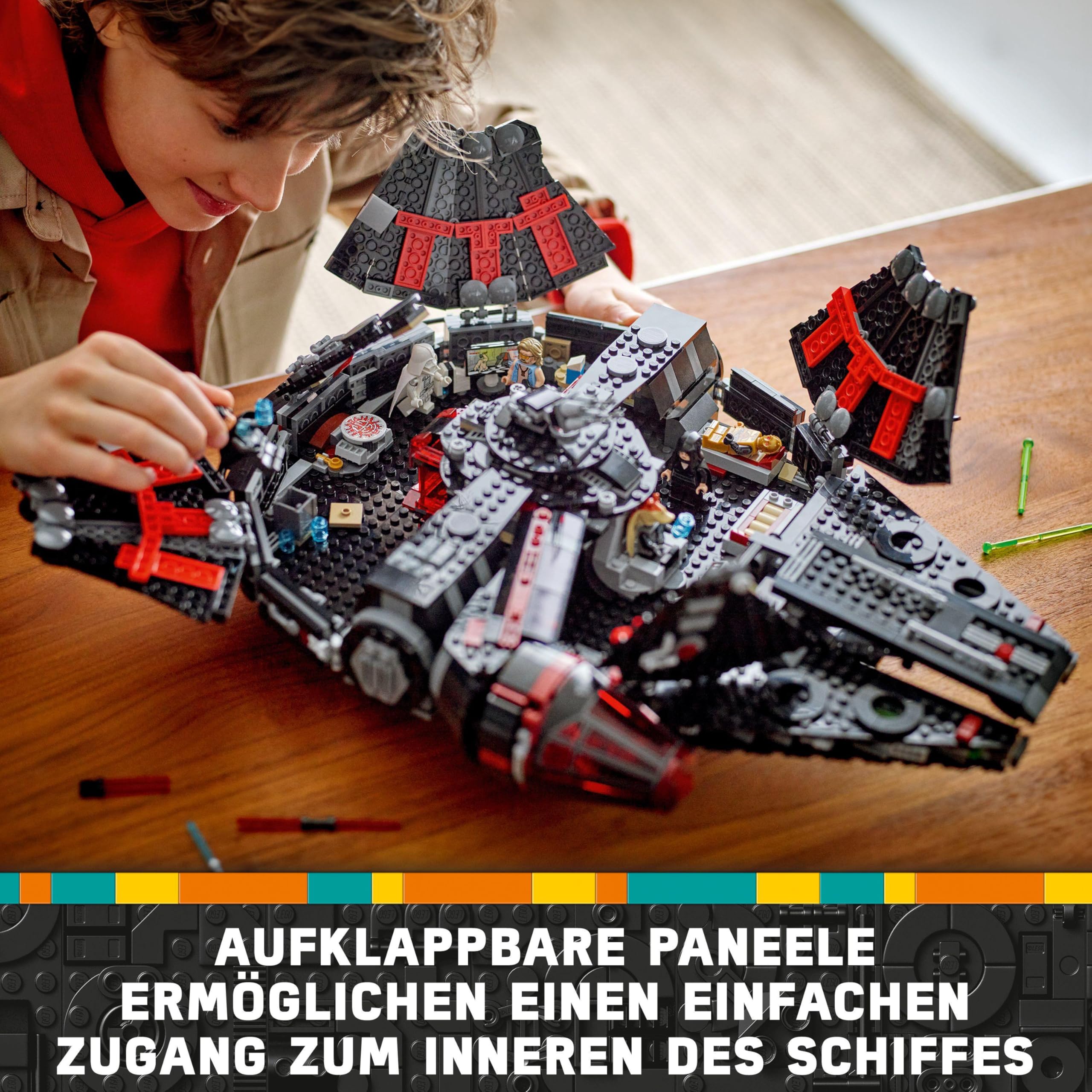 Foto 4 | Juguete De Construcción Lego Star Wars The Black Falcon 75389 Kids 10+ - Venta Internacional.