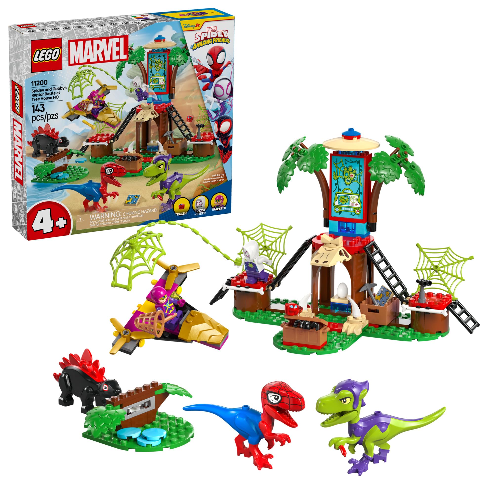 Juguete De Construcción Lego Marvel Spidey And Gobby's Raptor 11200 - Venta Internacional.