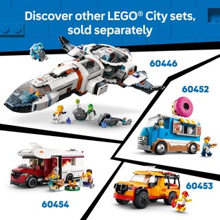 Foto 6 | Juguete De Construcción Lego City Donut Truck 60452 Con 2 Minifiguras - Venta Internacional.