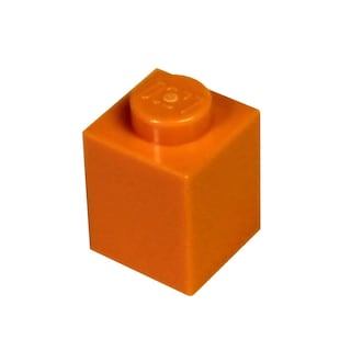 Foto 1 | Piezas Y Piezas De Lego 1x1 Ladrillo X20 Naranja Brillante - Venta Internacional.