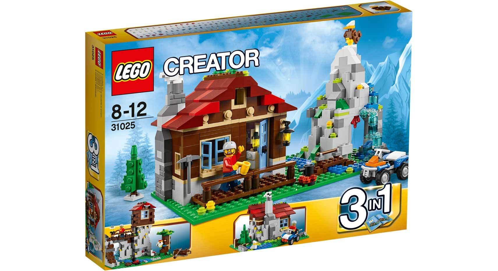 Foto 7 pulgar | Set De Construcción Lego Creator 3 En 1 Mountain Hut, 550 Piezas - Venta Internacional.