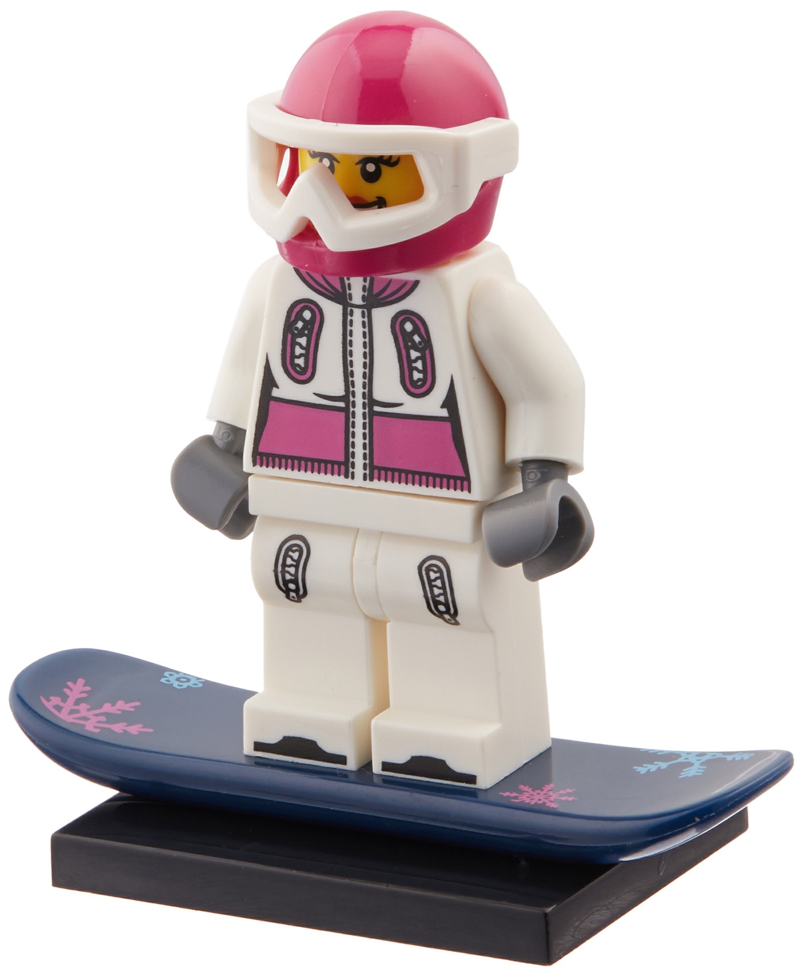 Minifigure Lego Minifigures Series 3, Snowboarder Femenina - Venta Internacional.