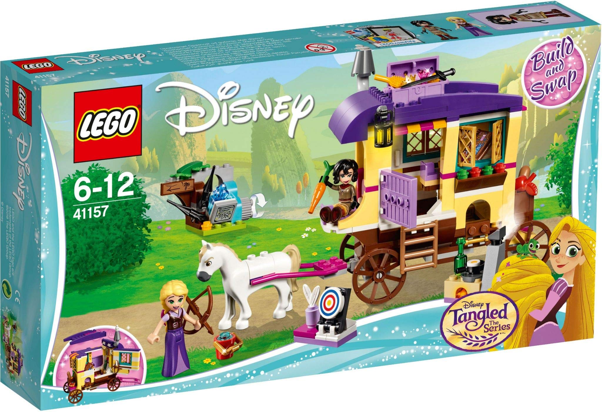 Foto 2 pulgar | Caravana Viajera De Juguete Lego De La Princesa Disney Rapunzel 41157 - Venta Internacional.