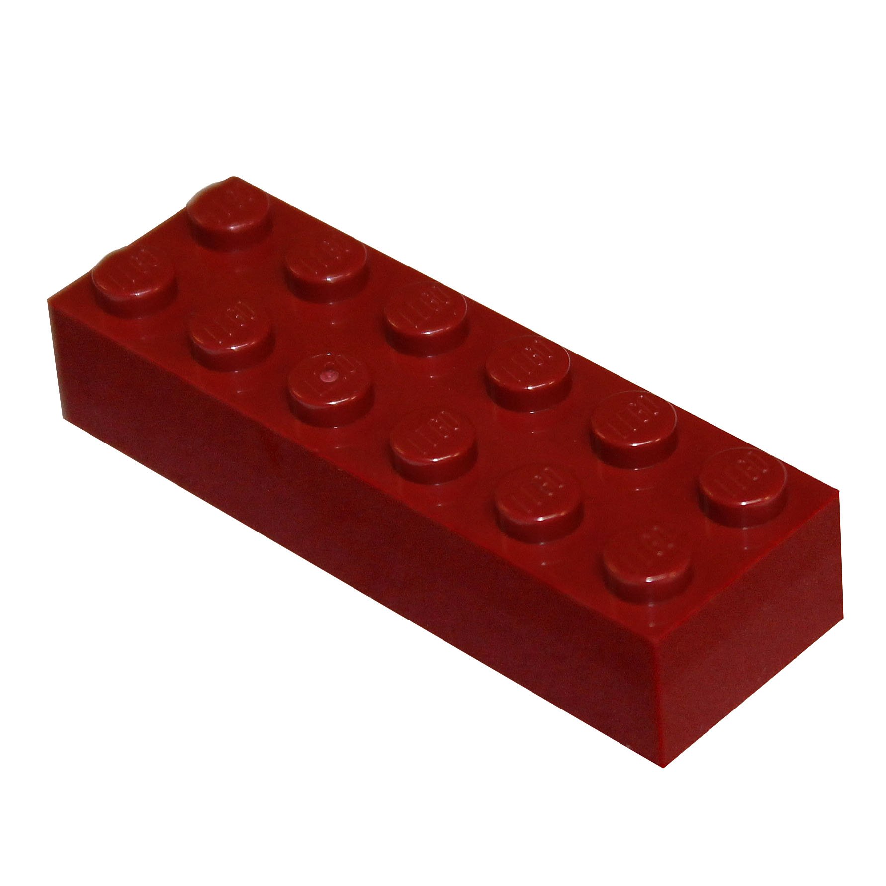 Foto 2 pulgar | Lego Parts Rojo Oscuro 2x6 Ladrillos X100 - Venta Internacional.