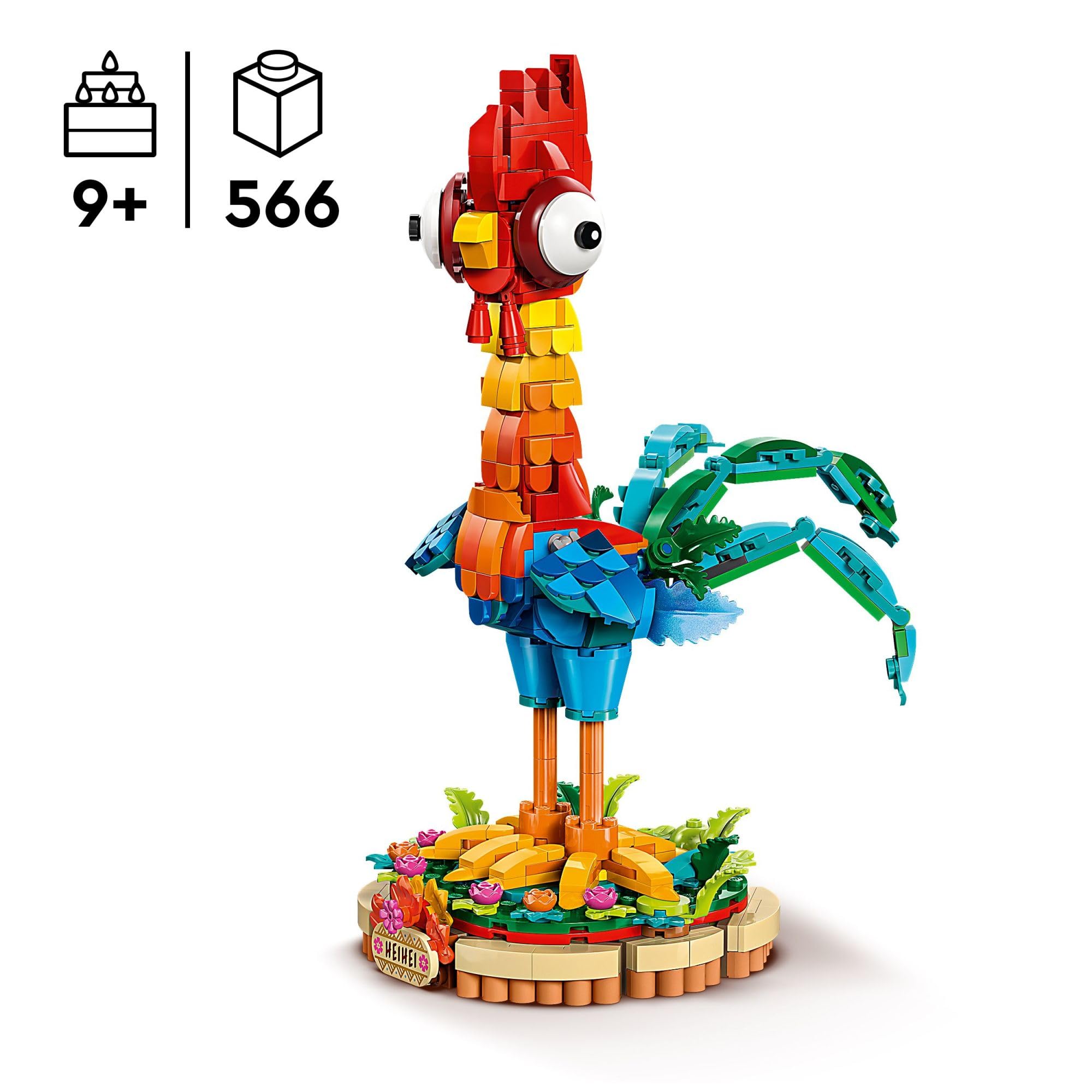 Foto 3 pulgar | Juguete De Construcción Lego Disney Moana 2 Heihei Para Niños Mayores De 9 Años - Venta Internacional.