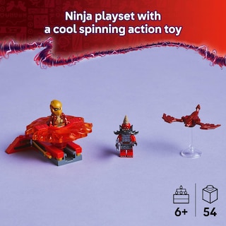 Foto 2 | Juguete De Construcción Lego Ninjago Kai's Dragon Spinjitzu Spinner 71823 - Venta Internacional.