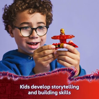 Foto 5 | Juguete De Construcción Lego Ninjago Kai's Dragon Spinjitzu Spinner 71823 - Venta Internacional.