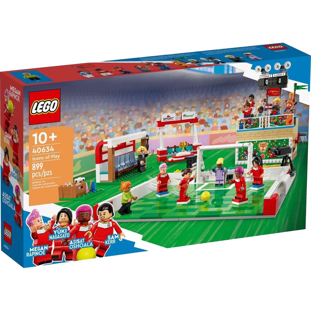 Foto 2 pulgar | Ladrillos De Construcción De Juguete Lego Brickheadz 40634 Iconos De Juego - Venta Internacional.