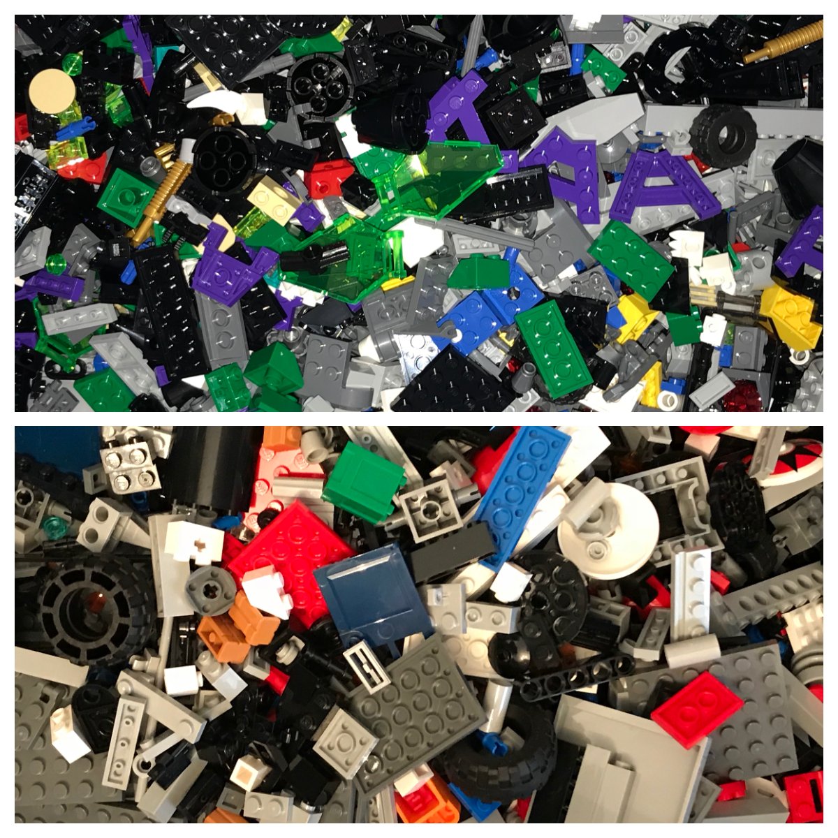 Lote Lego A Granel De 10 Kg, Colores Surtidos, 4000 Piezas A Partir De 4 Años - Venta Internacional.