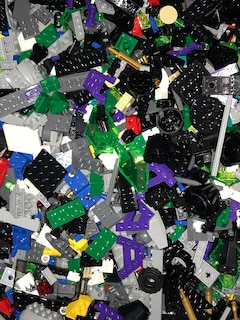 Foto 3 | Lote Lego A Granel De 10 Kg, Colores Surtidos, 4000 Piezas A Partir De 4 Años - Venta Internacional.