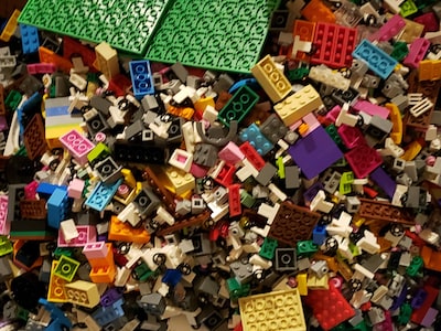 Foto 4 | Lote Lego A Granel De 10 Kg, Colores Surtidos, 4000 Piezas A Partir De 4 Años - Venta Internacional.