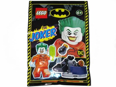 Foto 3 | Minifigura Lego Superheroes Arkham Joker Con Catapulta Bomba - Venta Internacional.