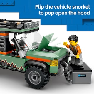Foto 4 | Set De Juguetes De Construcción Lego City Off-road 4x4 Mountain Truck 60447 - Venta Internacional.
