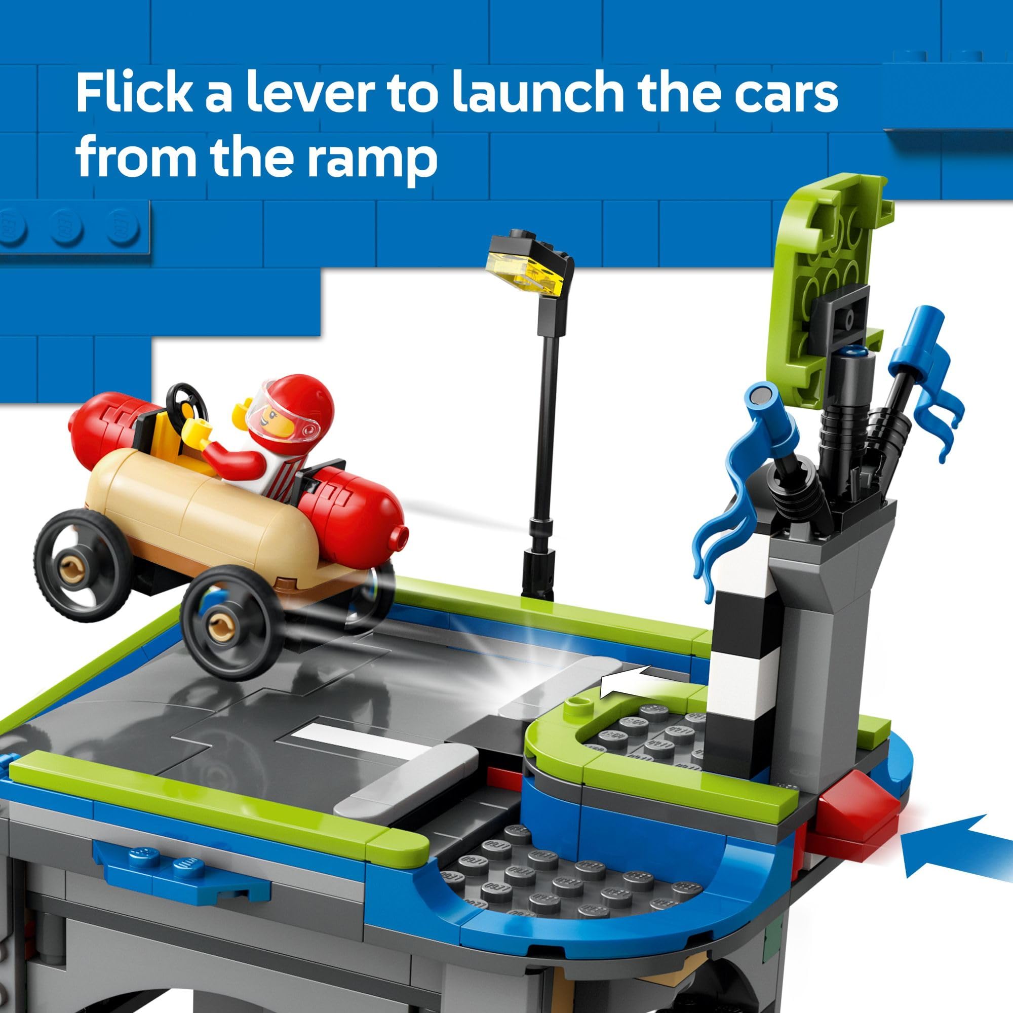 Foto 4 pulgar | Juguete De Construcción Lego City No Limits Race Car Ramp Track 60460 - Venta Internacional.