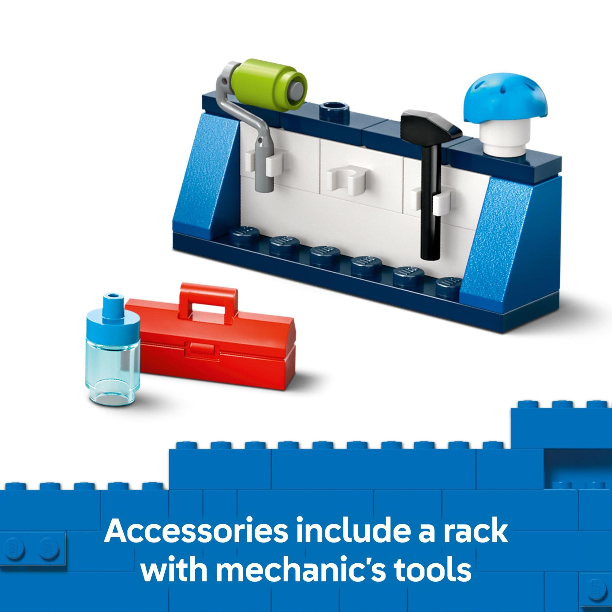 Foto 5 | Juguete De Construcción Lego City No Limits Race Car Ramp Track 60460 - Venta Internacional.