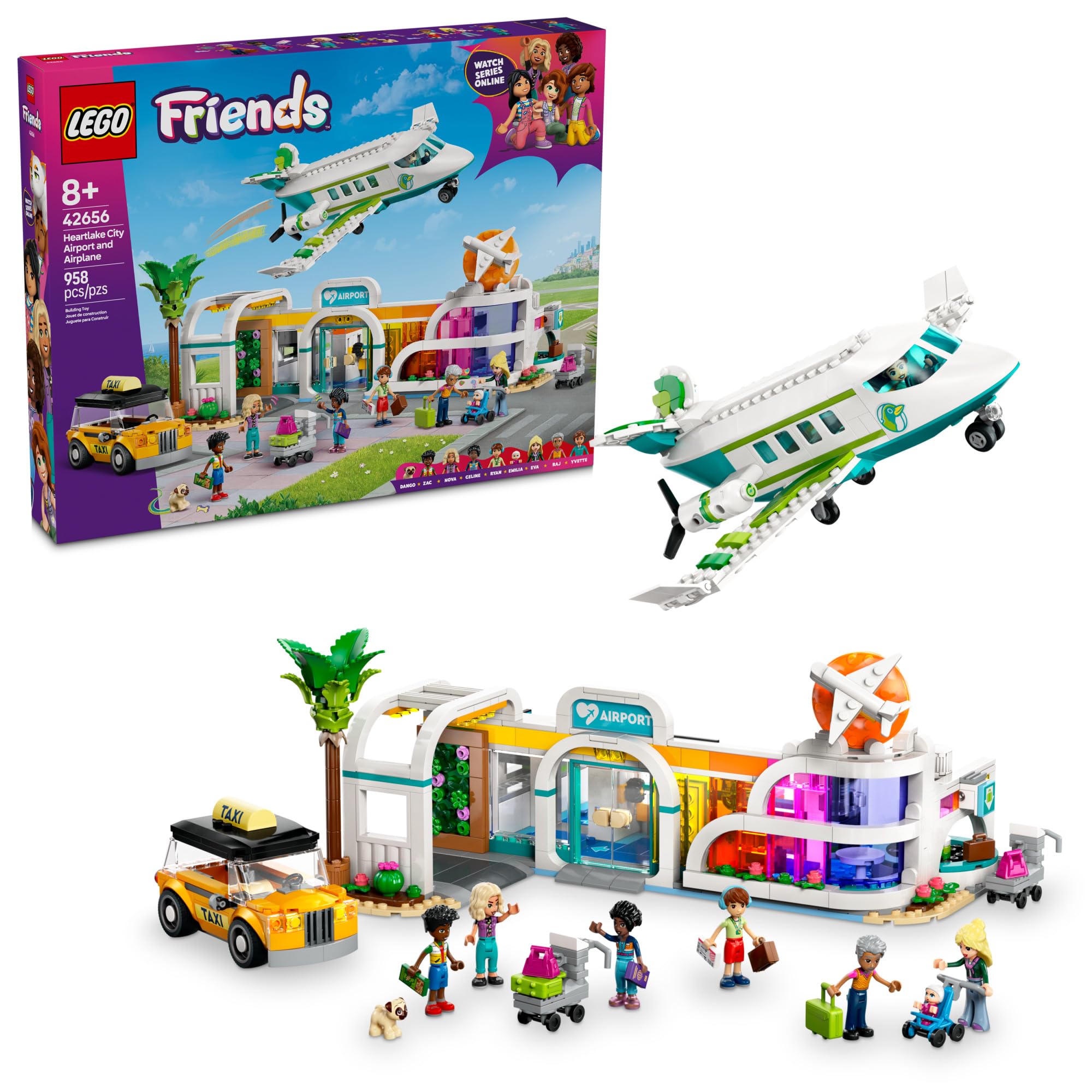 Foto 2 pulgar | Set De Construcción Lego Friends Heartlake City Airport 42656 - Venta Internacional.