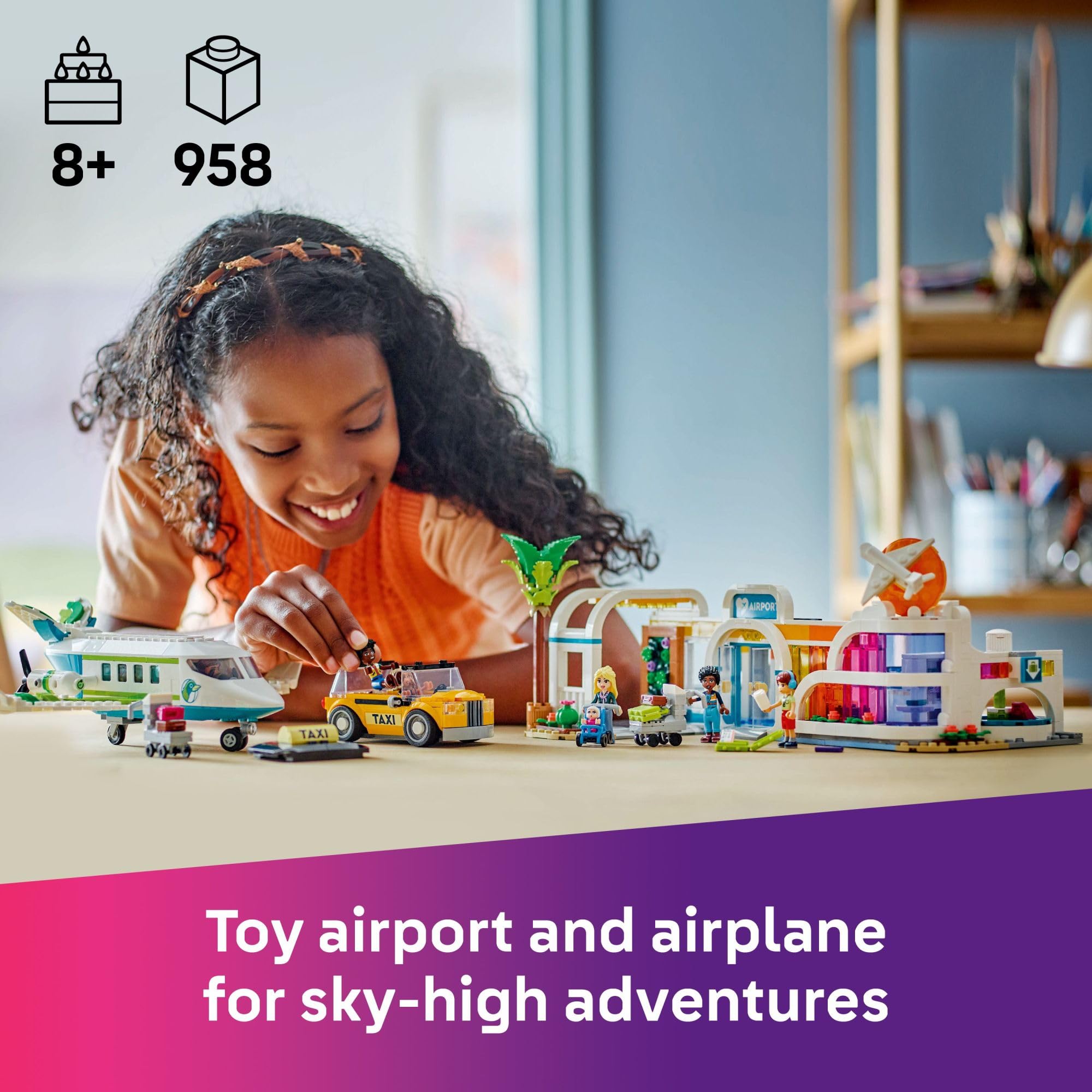 Foto 2 | Set De Construcción Lego Friends Heartlake City Airport 42656 - Venta Internacional.
