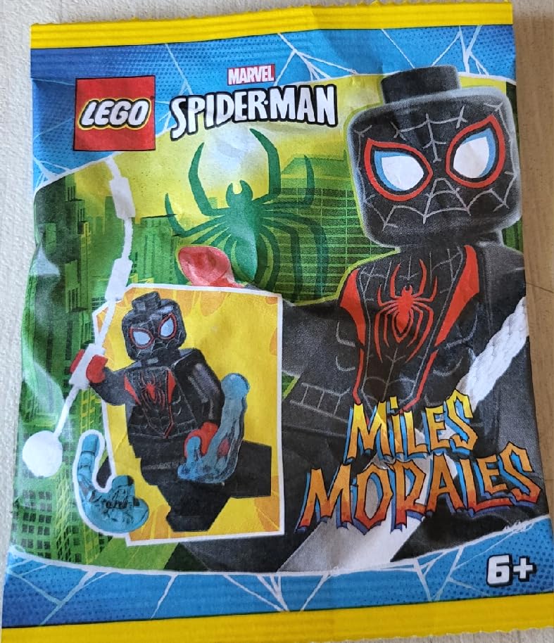 Foto 3 pulgar | Minifigura A Miles Morales, Superhéroes De Lego, Con Web - Venta Internacional.