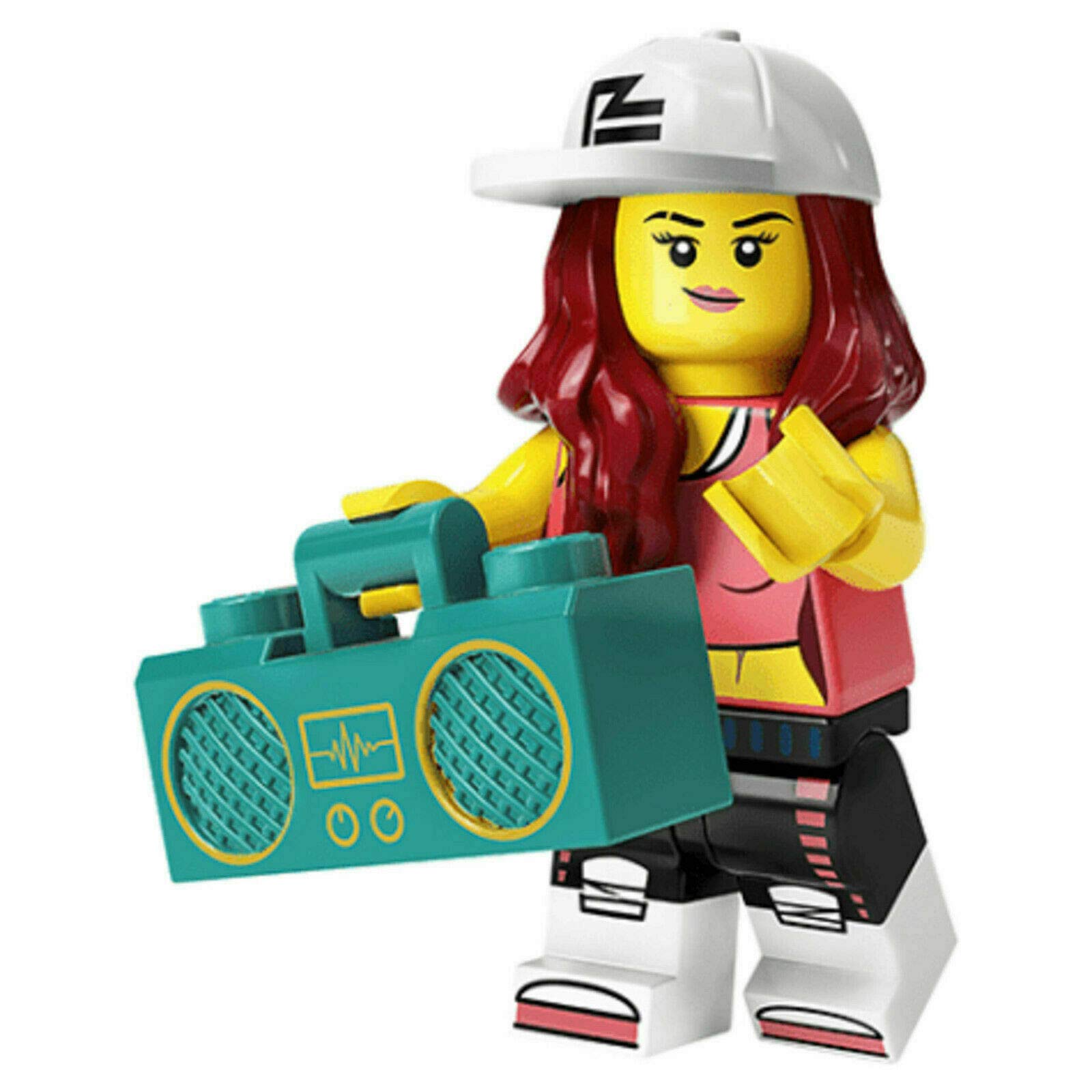 Minifigura Lego Serie 20 Breakdancer Hip Hop Girl 71027 - Venta Internacional.