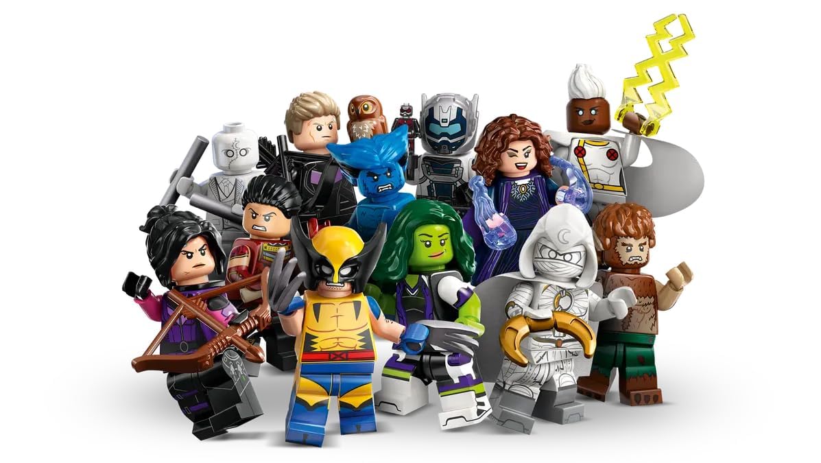 Foto 5 pulgar | Minifigura Lego Marvel Series 2 Hawkeye Con Capa Morada De 5 Cm - Venta Internacional.
