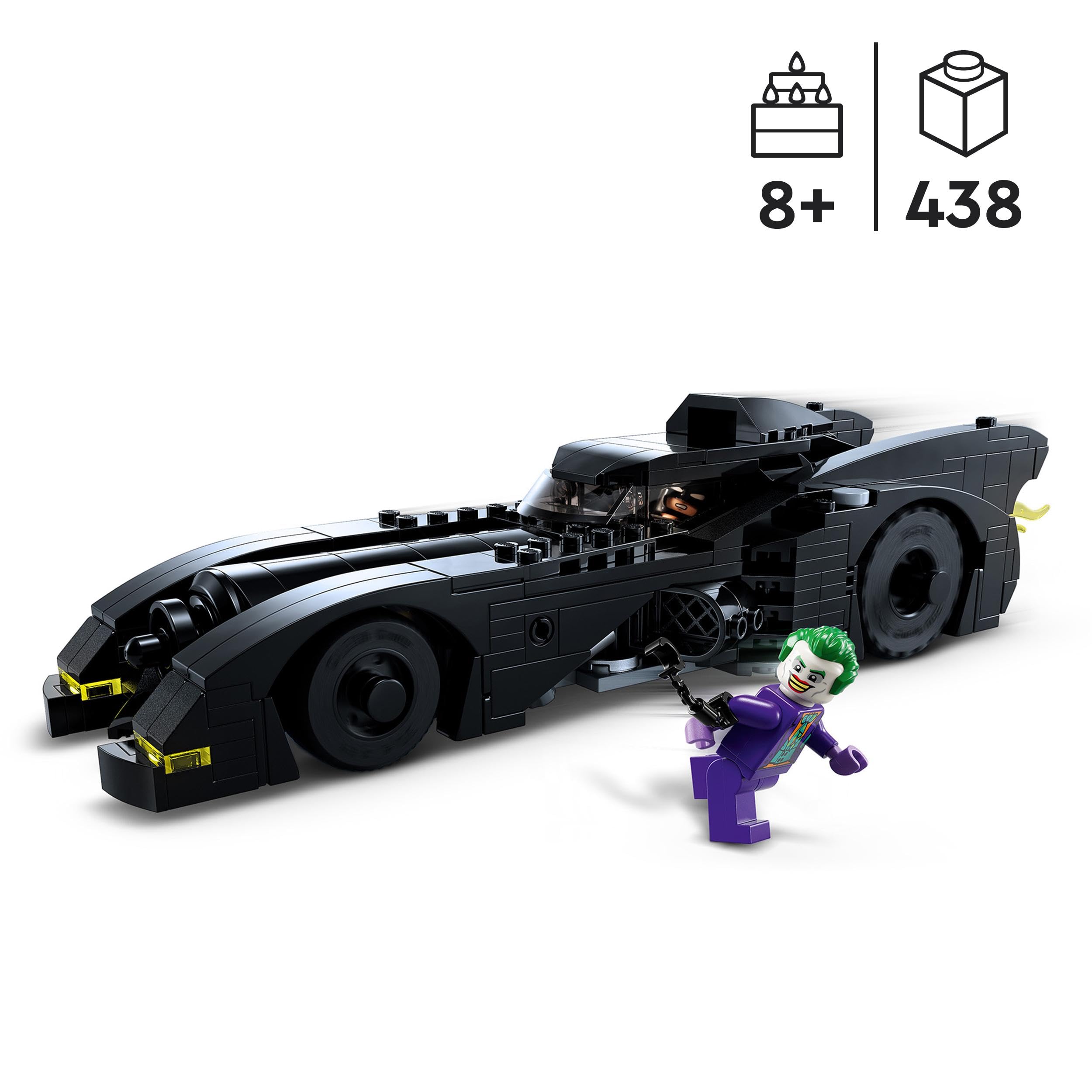 Foto 3 pulgar | Juguete De Construcción Lego Batmobile Batman Vs The Joker 76224 - Venta Internacional.
