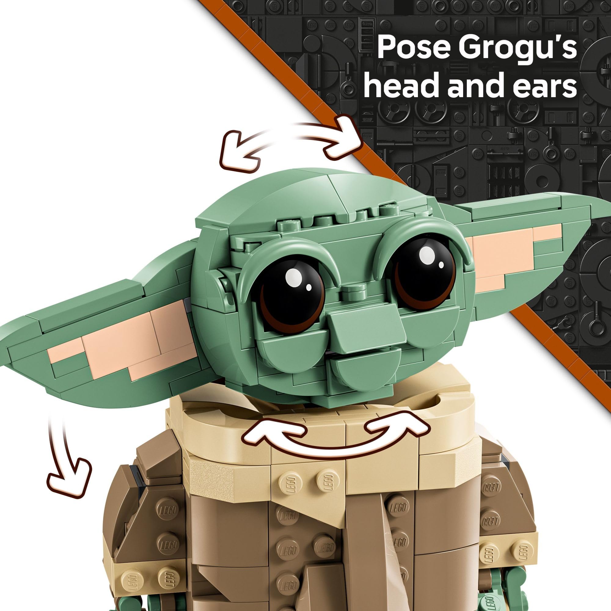 Foto 4 pulgar | Set De Juguetes De Construcción Lego Star Wars The Mandalorian Grogu 75403 - Venta Internacional.