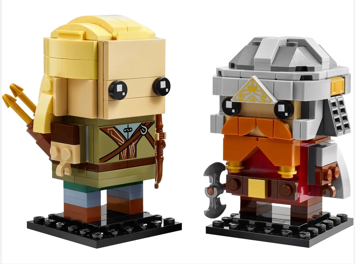 Foto 4 pulgar | Juguete Lego Brickheadz Legolas & Gimli™ 40751 Para Niños Mayores De 10 Años - Venta Internacional.