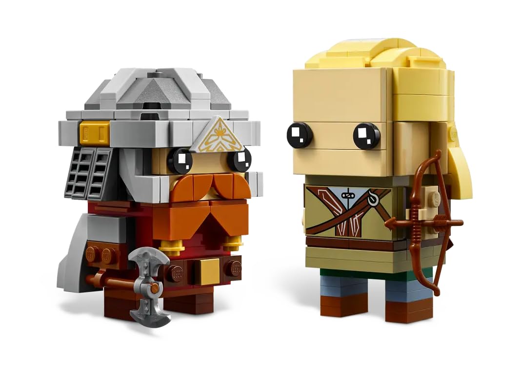 Foto 5 pulgar | Juguete Lego Brickheadz Legolas & Gimli™ 40751 Para Niños Mayores De 10 Años - Venta Internacional.