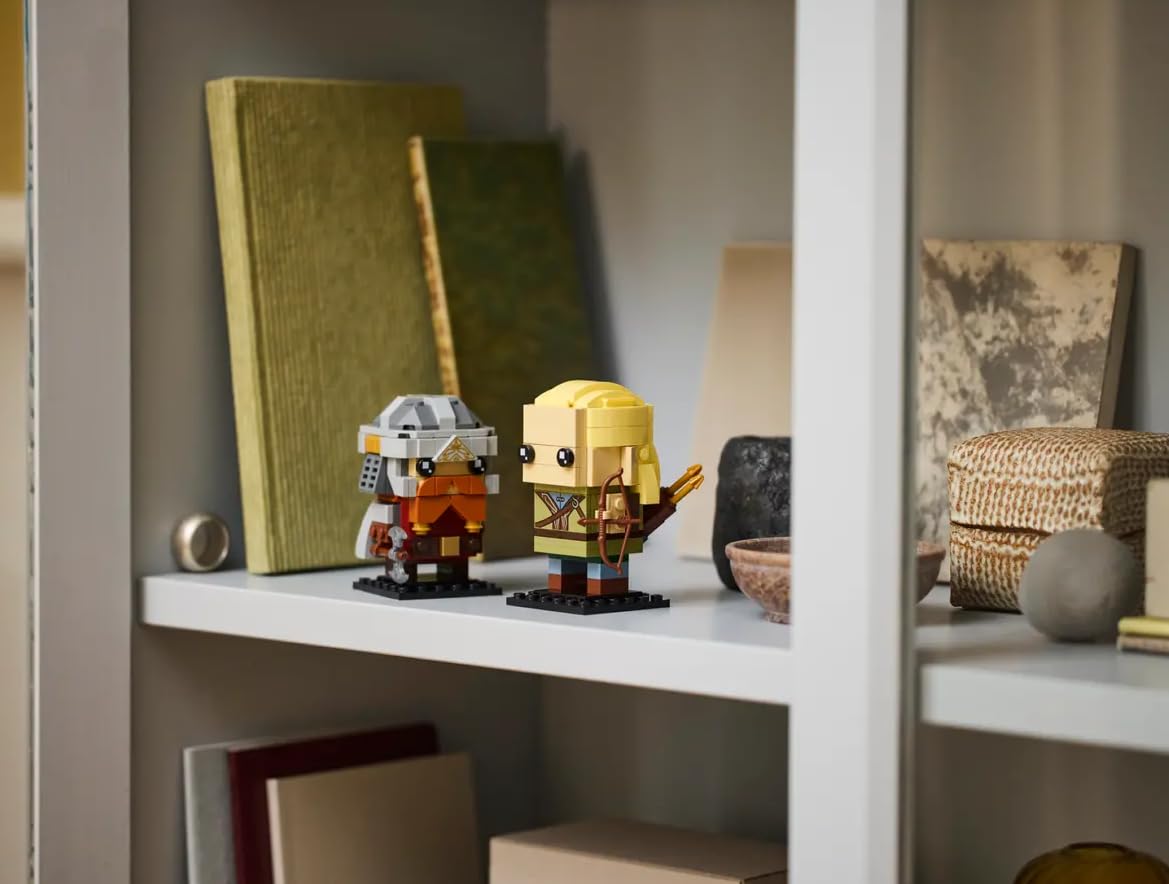Foto 6 pulgar | Juguete Lego Brickheadz Legolas & Gimli™ 40751 Para Niños Mayores De 10 Años - Venta Internacional.