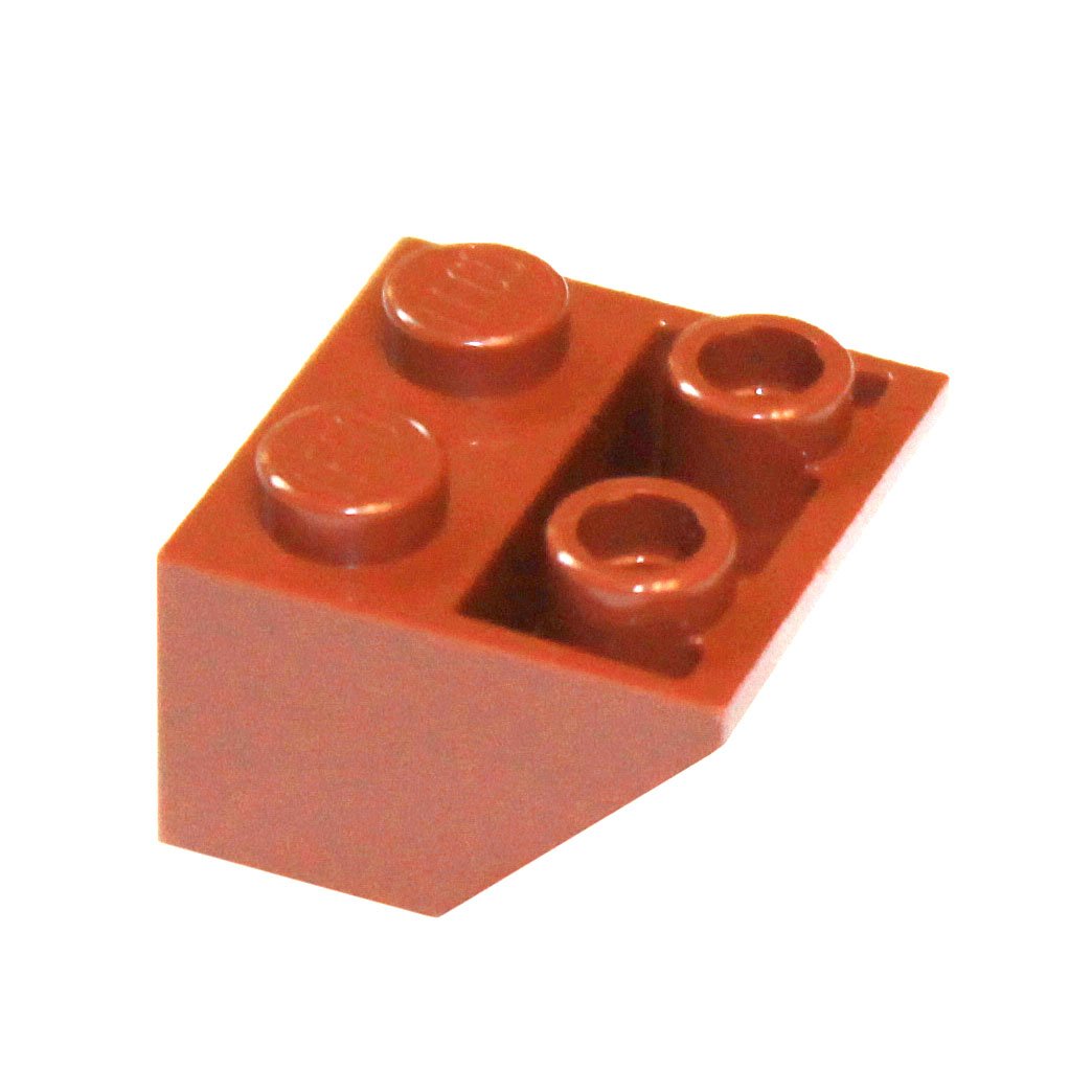 Foto 2 pulgar | Lego Parts, Marrón Rojizo, 2x2 45, Pendiente Invertida, 100 - Venta Internacional.