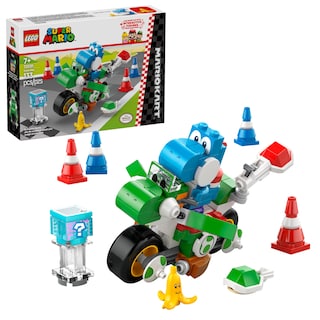Foto 1 | Set De Juguetes De Construcción Lego Super Mario Mario Kart Yoshi Bike 72031 - Venta Internacional.