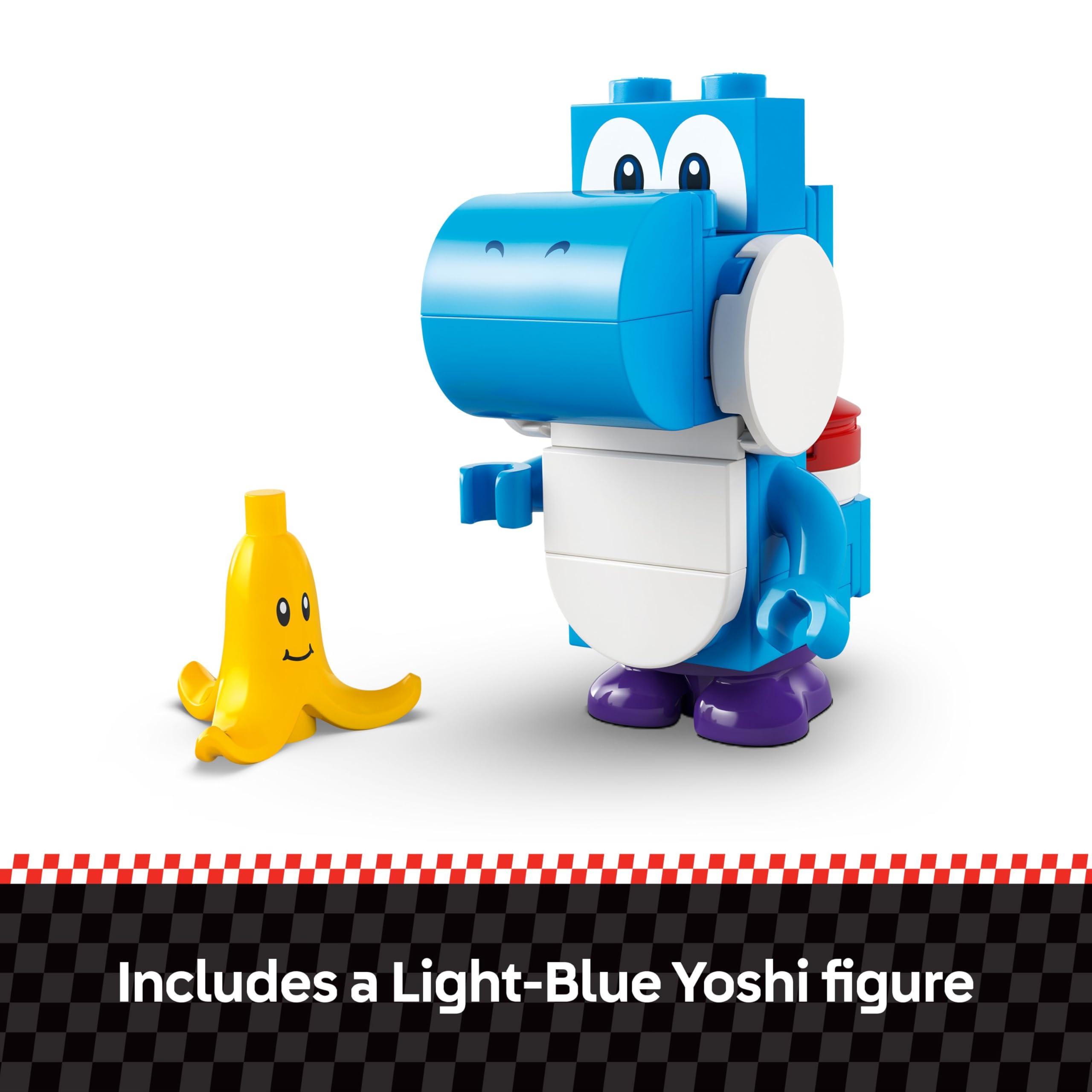 Foto 6 pulgar | Set De Juguetes De Construcción Lego Super Mario Mario Kart Yoshi Bike 72031 - Venta Internacional.