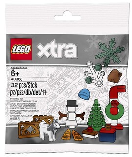 Foto 1 | Set De Accesorios Lego Xtra 40368 Navidad - Venta Internacional.