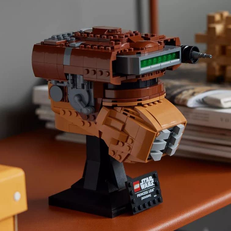 Foto 5 pulgar | Casco Lego Star Wars Princess Leia Boushh 75351 Con Grogu - Venta Internacional.