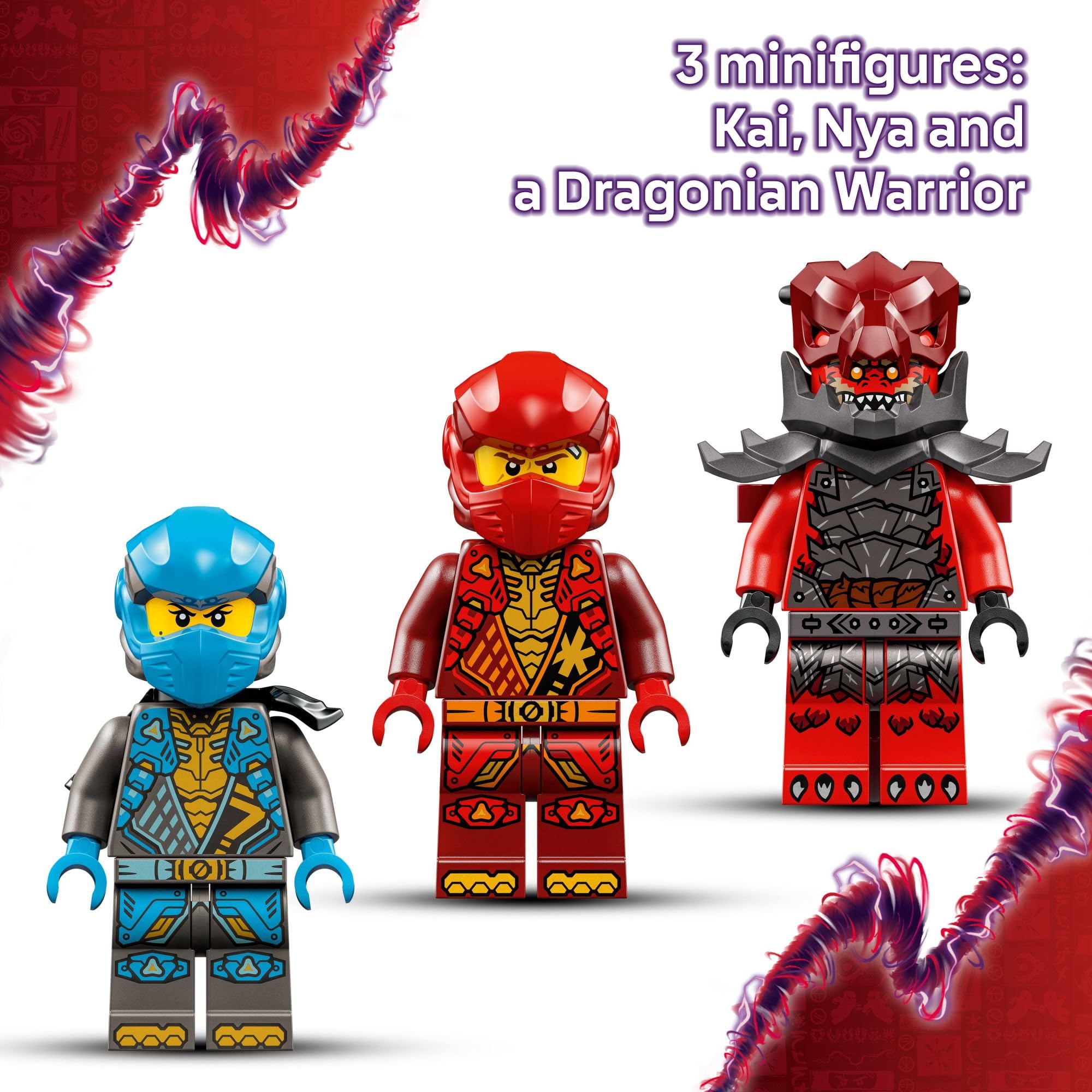 Foto 5 pulgar | Juguete De Construcción Lego Ninjago Kai's Mech Storm Rider 71830 - Venta Internacional.