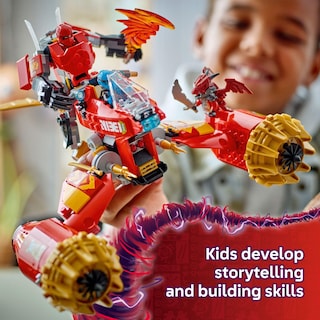 Foto 5 | Juguete De Construcción Lego Ninjago Kai's Mech Storm Rider 71830 - Venta Internacional.