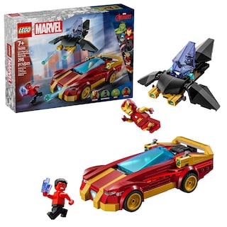 Foto 1 | Juguete De Construcción Lego Marvel Iron Man Car & Black Panther Contra Red Hulk 76310 - Venta Internacional.