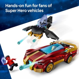 Foto 5 | Juguete De Construcción Lego Marvel Iron Man Car & Black Panther Contra Red Hulk 76310 - Venta Internacional.