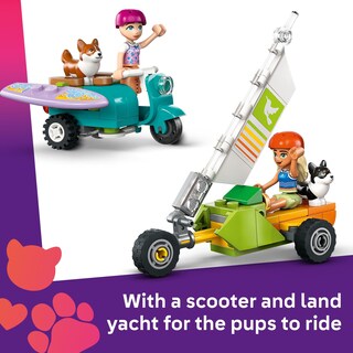 Foto 3 | Juguete De Construcción Lego Friends Surfing Dogs Con Minimuñecas De Más De 6 Años - Venta Internacional.