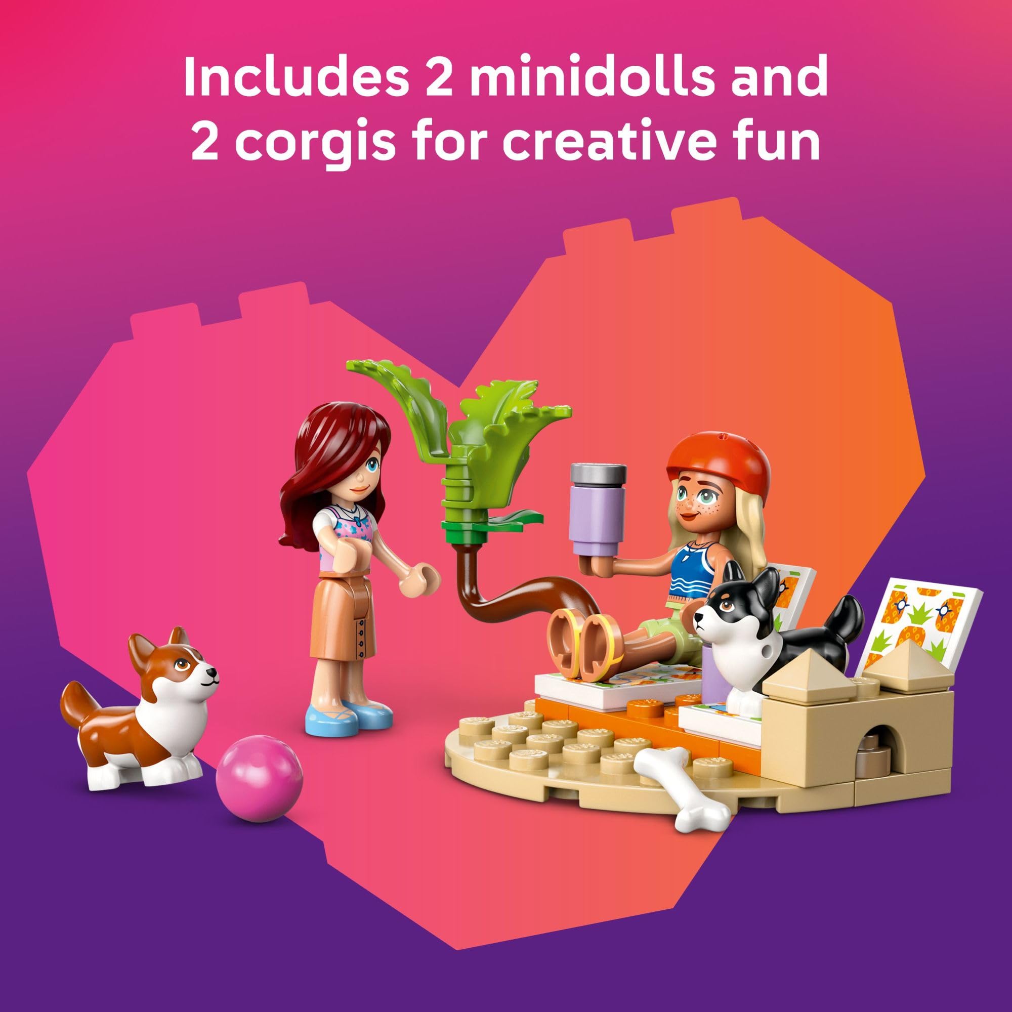 Foto 5 pulgar | Juguete De Construcción Lego Friends Surfing Dogs Con Minimuñecas De Más De 6 Años - Venta Internacional.