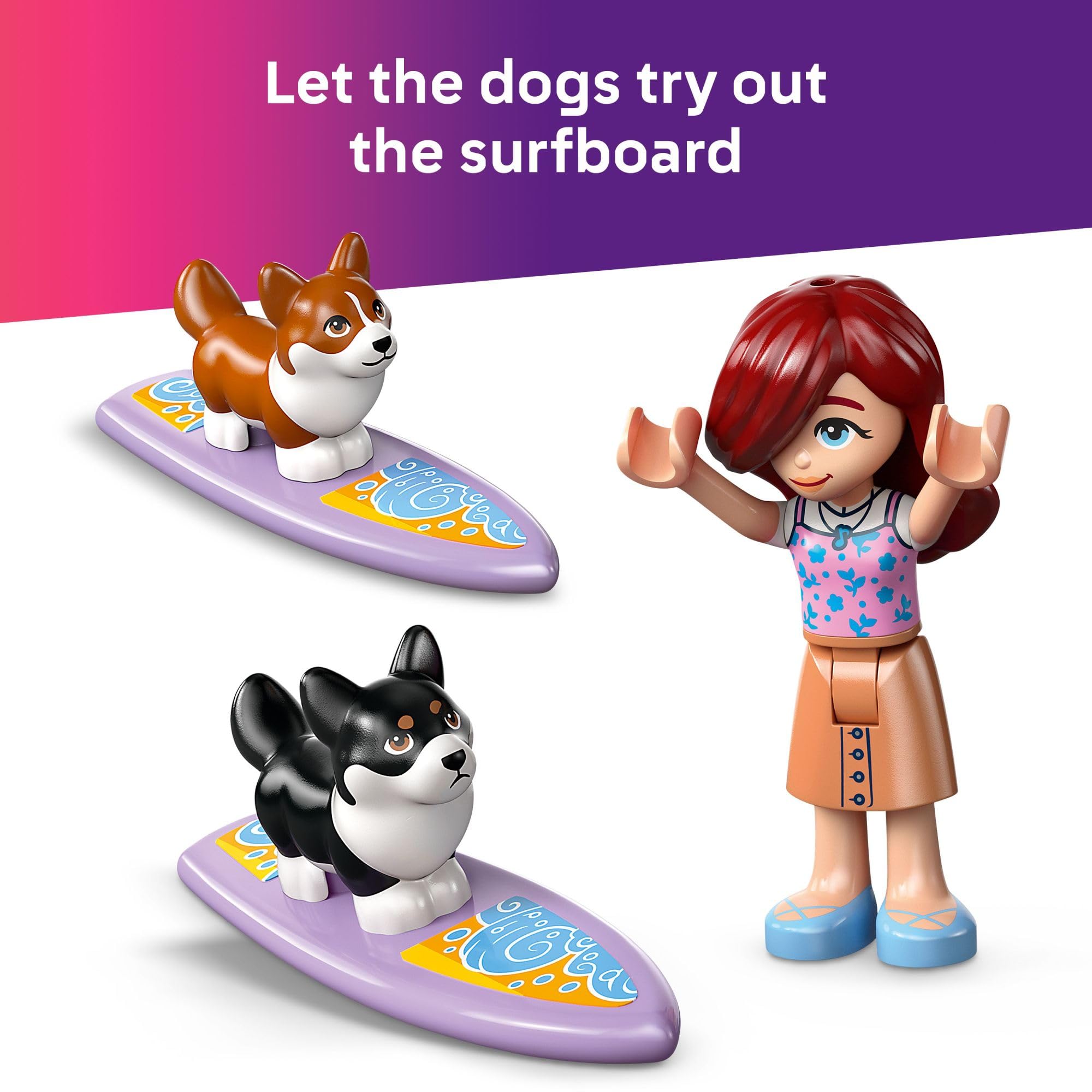 Foto 6 pulgar | Juguete De Construcción Lego Friends Surfing Dogs Con Minimuñecas De Más De 6 Años - Venta Internacional.