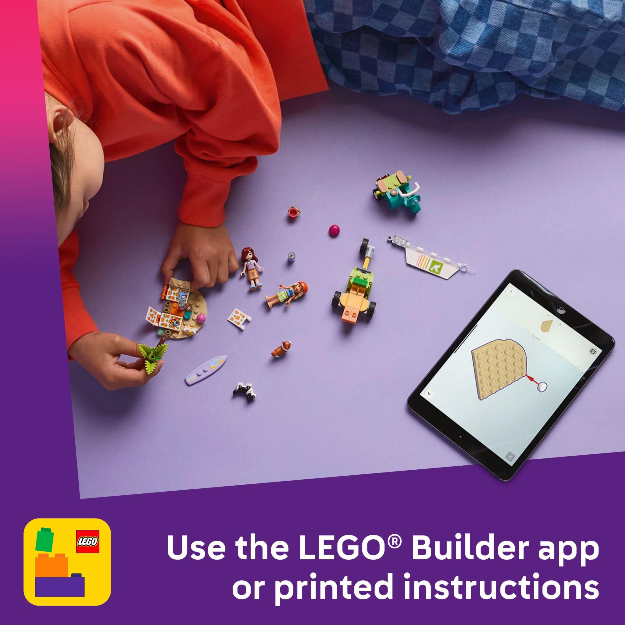 Foto 7 pulgar | Juguete De Construcción Lego Friends Surfing Dogs Con Minimuñecas De Más De 6 Años - Venta Internacional.