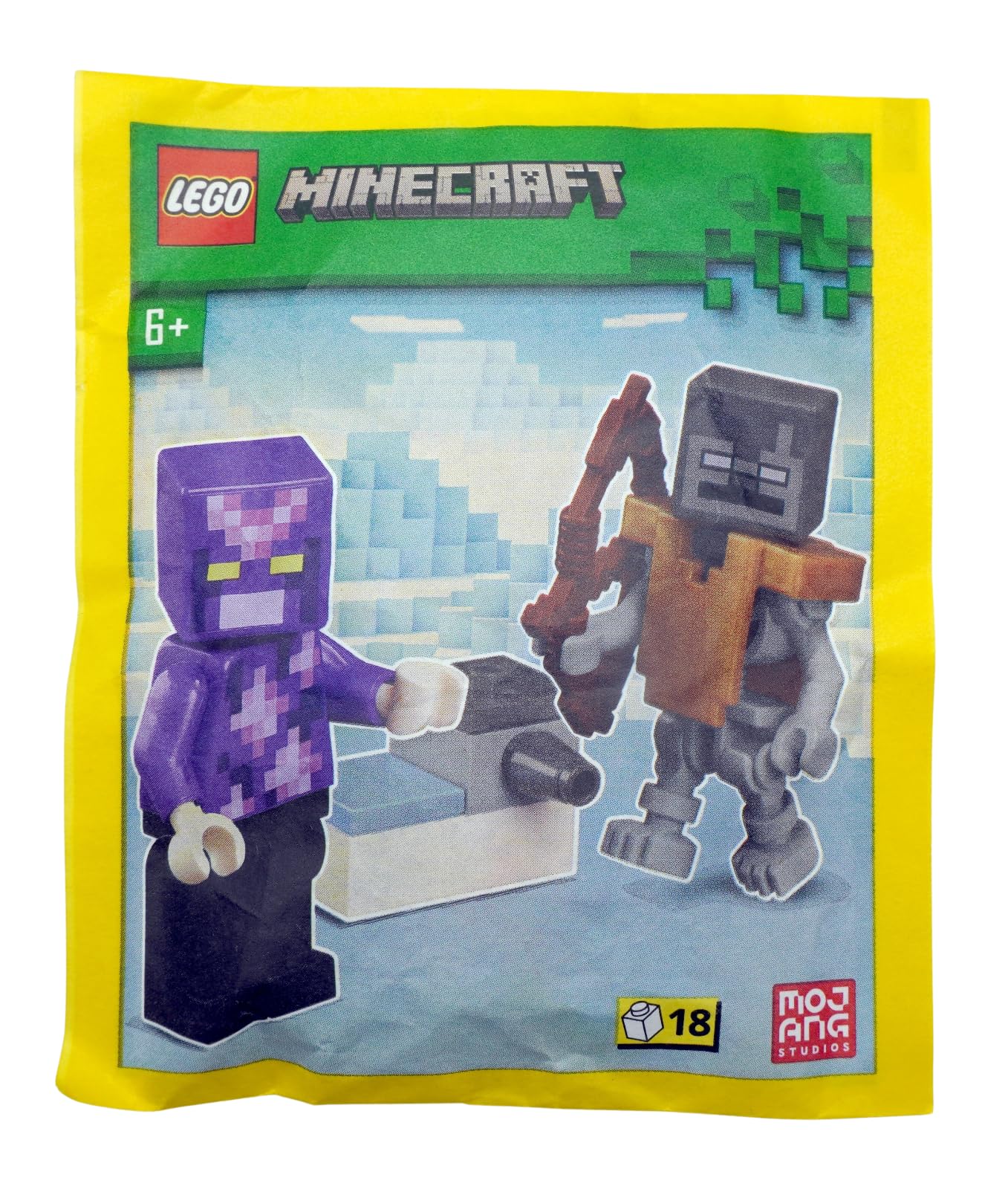 Miniset Lego Minecraft De Juguete Crystal Knight Con Stray & Shooter - Venta Internacional.