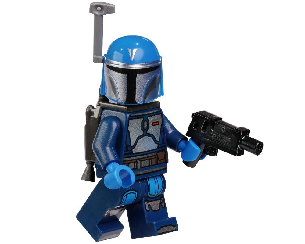 Foto 2 | Minifigura Lego Star Wars Mandalorian Pilot Con Lanzador Y Telémetro - Venta Internacional.