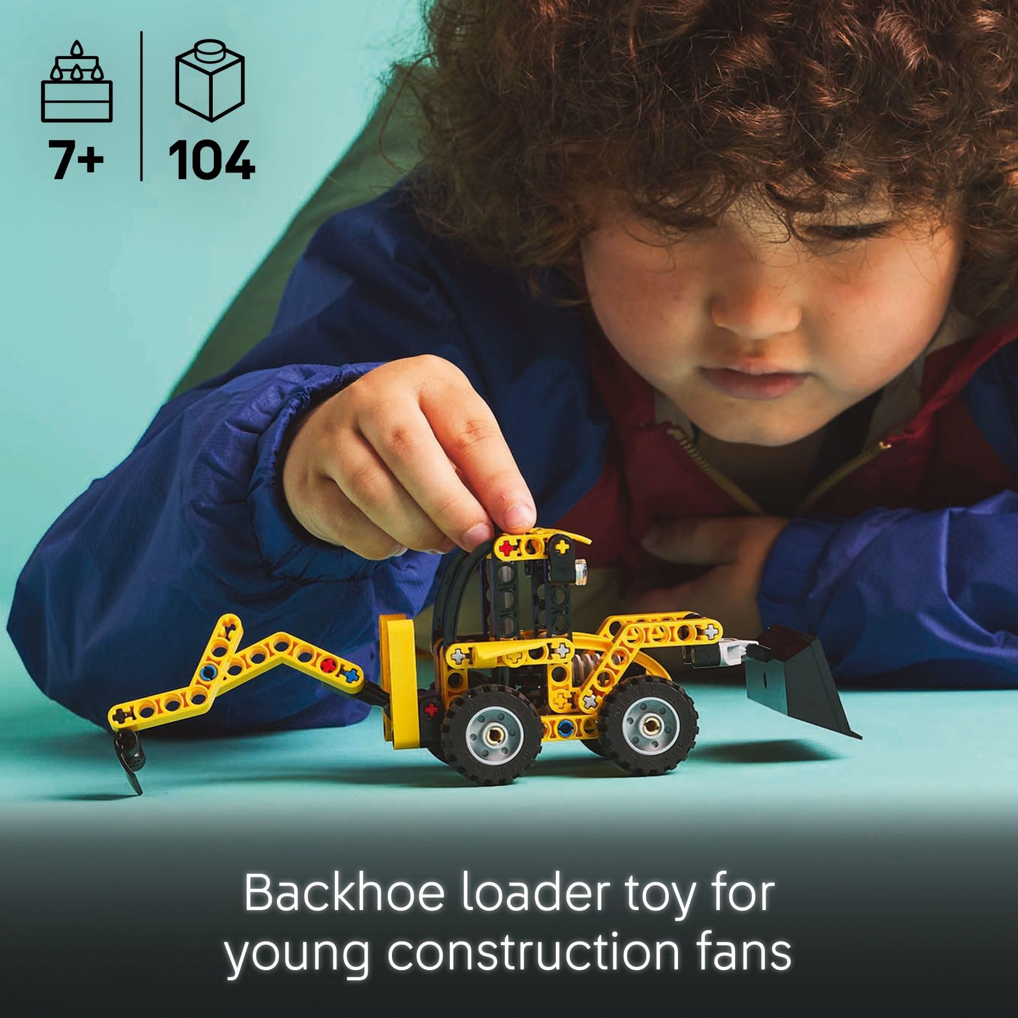 Foto 3 pulgar | Retroexcavadora Lego Technic De Juguete De Construcción 42197 - Venta Internacional.