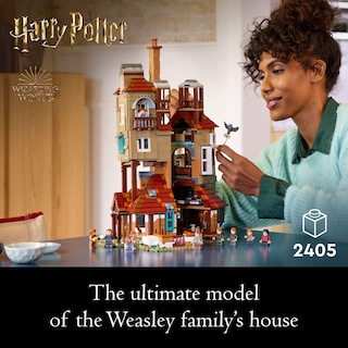Foto 2 | Set De Construcción Lego Harry Potter The Burrow 76437 Con 10 Minifiguras - Venta Internacional.
