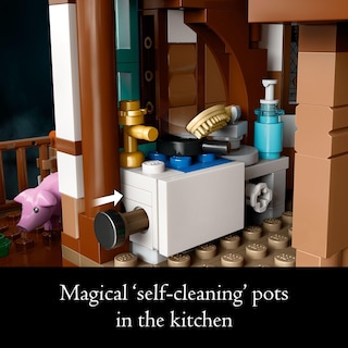 Foto 4 | Set De Construcción Lego Harry Potter The Burrow 76437 Con 10 Minifiguras - Venta Internacional.