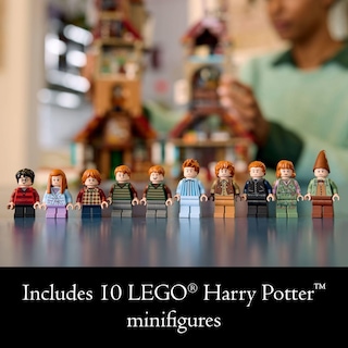 Foto 5 | Set De Construcción Lego Harry Potter The Burrow 76437 Con 10 Minifiguras - Venta Internacional.