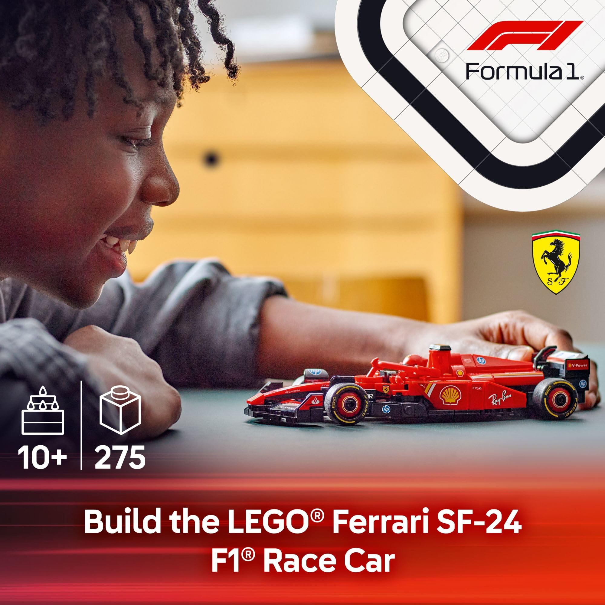 Foto 3 pulgar | Set De Construcción Lego Speed Champions Ferrari Sf-24 F1 77242 - Venta Internacional.