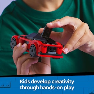 Foto 5 | Coche Deportivo Rojo De Juguete De Construcción Lego City Con Conductor De Más De 5 Años - Venta Internacional.